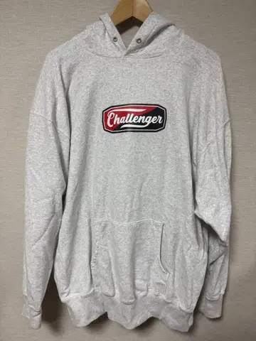 Challenger 그레이 XL 후드티 25ss
