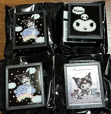 멜로크로전 쿠로미 바쿠 액자 배지 클립