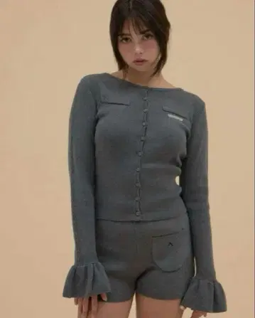 ANDMARY Pansy knit set up