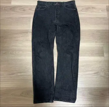 90년대 USA제 LEVI 501 블랙 데님 W36 L32 선염