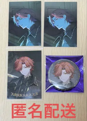 CR 할로윈 아리사카 캔뱃지 메탈릭 카드