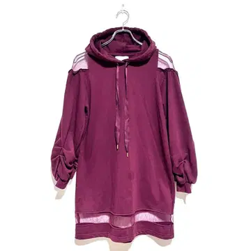 후드 오샤레 평상복 아베세안 페이스 상의 입기 편한