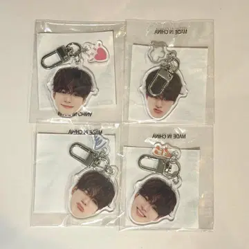 [재희] 얼굴 아크릴 키링 희로애락 컴플리트