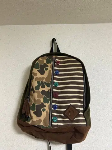 카모플라쥬 스트라이프 백팩 archive
