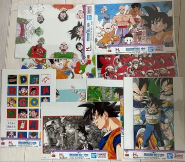제일복권 드래곤볼 40th ~그 첫 번째~ H상 클리어 포스터 9종 세트