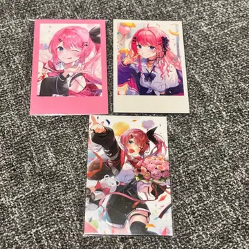 니지산지 쿠라모치 메루토 생일 폴라로이드 노스탤지어