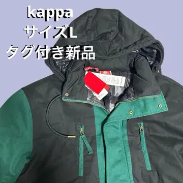 새상품 카파 후드 부착 다운 자켓 긴팔 두꺼운 원단 점퍼