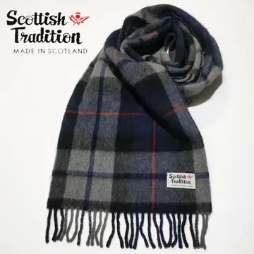 스코티시 트래디션 / 체크 무늬 머플러 / 익명 배송 / 무료배송