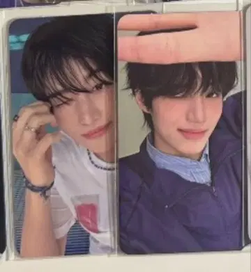 IDID 영훈 봉입 트레이딩 카드 2장 세트