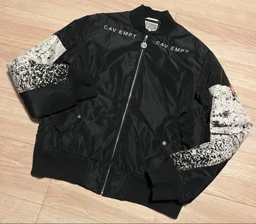 초기 C.E cav empt MA-1 봄버 자켓 블랙 S