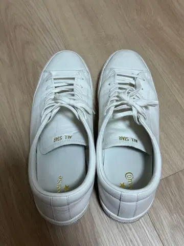 Converse All Star 화이트 스니커즈 27.0cm