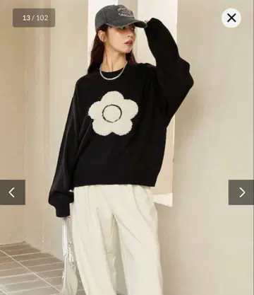 미개봉 새상품 마리콴트 MARY QUANT x PUBLUX 한정판 니트