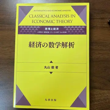 수리 및 경제 경제의 수학적 분석