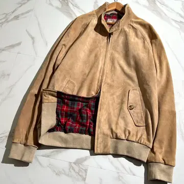 미사용 BARACUTA 바라쿠타 G9 스웨이드 해링턴 자켓