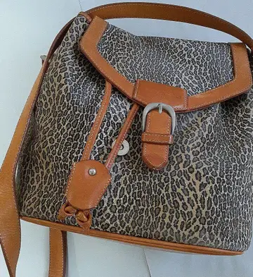 ANGELO TARLAZZI 숄더백 레오파드 무늬