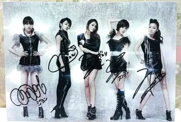 kara 친필 사인 사진 당선품 당선 하라 지연 한류 한국 승연