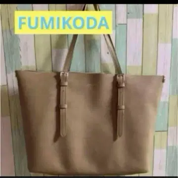 FUMIKODA 후미코다 토트백 ALEX 베이지 M 사이즈
