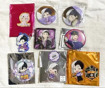 Dr.STONE 컬렉션 세트 아사기리 겐 캔뱃지 아크릴 스탠드 9점