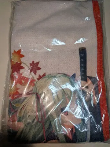 천연만화 무라사메 니트 머플러 미사용 미개봉