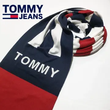 타미진스 / 타미힐피거 / 트리컬러 머플러 / 익명 배송