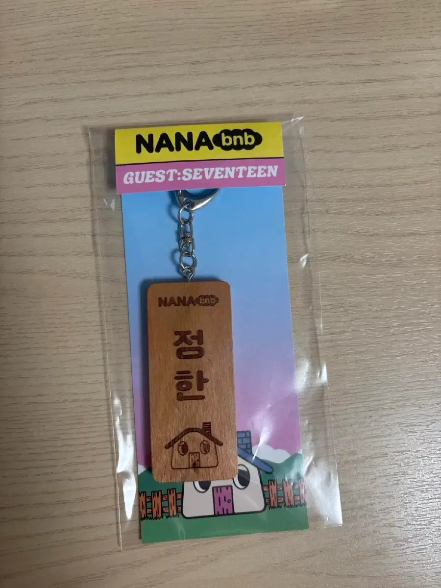 Seventeen Jeonghan Nana Minbak Nameplate Keyring WTS at original price