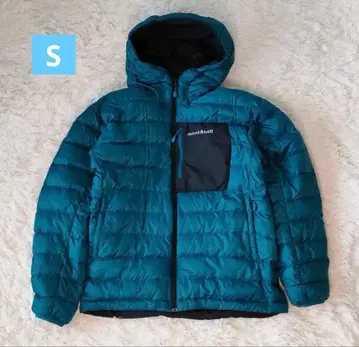 mont-bell 블랙 리버서블 다운 자켓 S