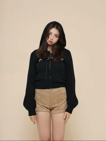 andmary Jeniffer knit hoodie set