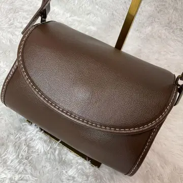 동글동글 귀여운 2WAY 숄더 대용량 가죽백 작은 미니 경량