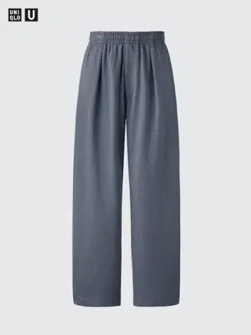 UNIQLO U 라이트웨이트 맨투맨 와이드 팬츠