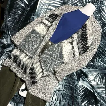 프랑스제 TRICOTS JEAN MARC 로게이지 가디건