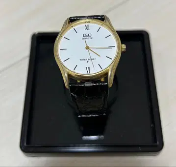 [ 작동품 ] 시티즌 쿼츠 손목시계 화이트/골드