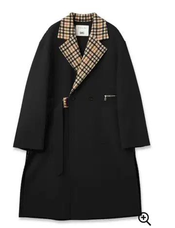 CULLNI for DAKS 타이로켄 울 코트