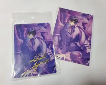 츠키우타. 십진월보 아크릴 스탠드 엽서 무츠키 하지