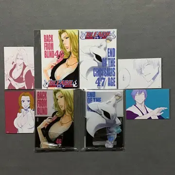 BLEACH 이치마루 긴 마츠모토 란기쿠 원작 그림체 굿즈 세트