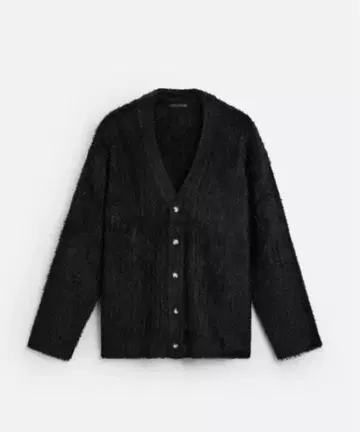 ZARA 텍스처 리브 가디건