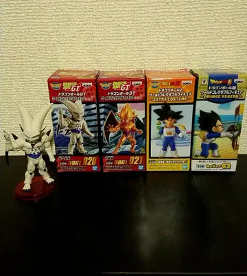new 월드 컬렉션 드래곤볼 4세트 묶음 판매
