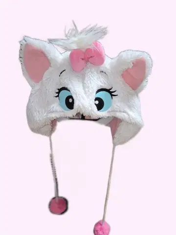 마리 귀도리 플리스 모자