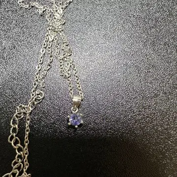 천연 아이올라이트 목걸이