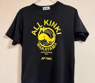 초 레어 YONEX 올 긴키 와카야마 2021 티셔츠
