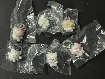 메지루시 액세서리 산리오 캐릭터즈 후와후와 스노우 컴플리트 4