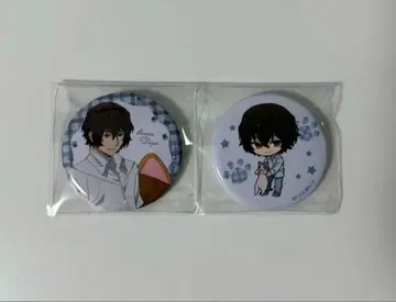 문호 스트레이독스 문스토 마네키네코 캔뱃지 다자이 오사무 세트