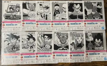 제일복권 드래곤볼 40th G상 코믹스 클리어 파일 세트 12종