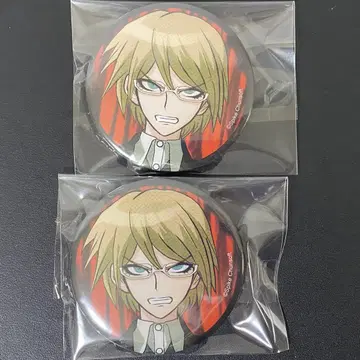 단간론파 에비텐 캔뱃지 토가미 뱌쿠야 2개