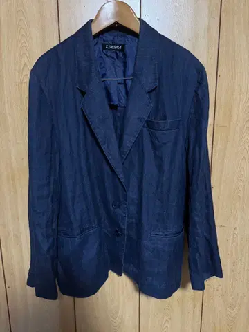 KIMURA 네이비 테일러드 자켓 남성용 여성용