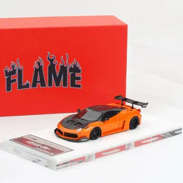 1/64 Flame LB WORKS 페라리 458 GT 오렌지