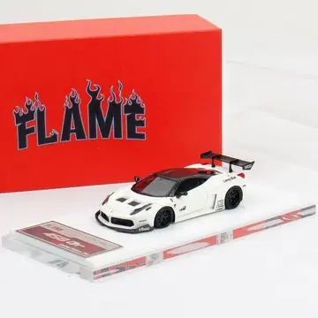 1/64 Flame LB WORKS LBWK 페라리 458 GT 화이트