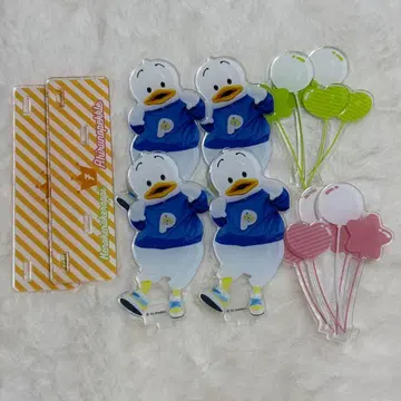 아힐의 페클 하모니랜드 한정판 벌스데이 아크릴 스탠드 세트