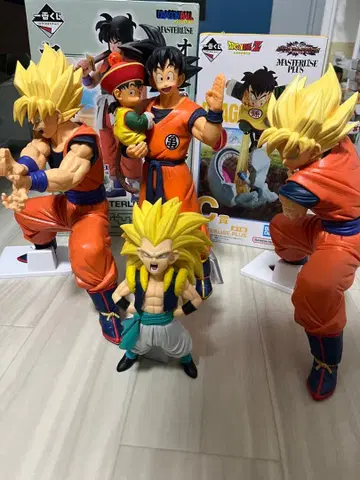 드래곤볼 피규어 7체 세트