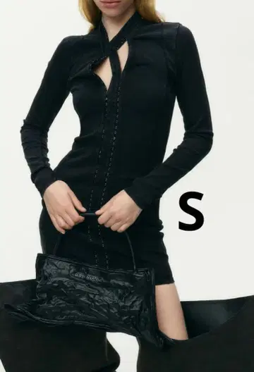 글렌 마틴스 H&M 리브 미니 원피스