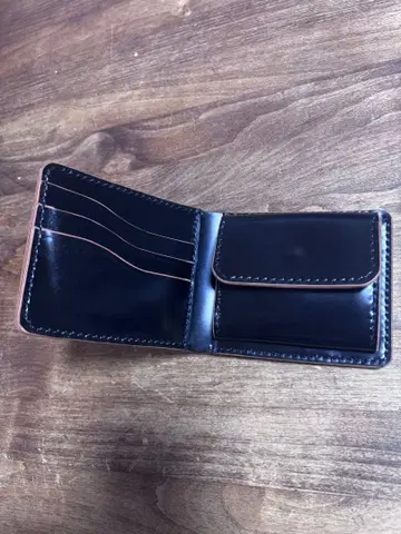 풀 코도반 신키피혁 접이식 지갑 레델오가와 호윈 로카도